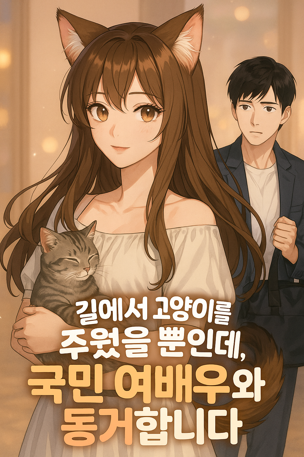 (0) 길에서 고양이를 주웠을 뿐인데, 국민 여배우와 동거합니다